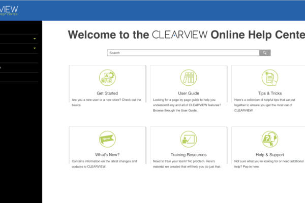 CLEARVIEW launches new Online Help Center